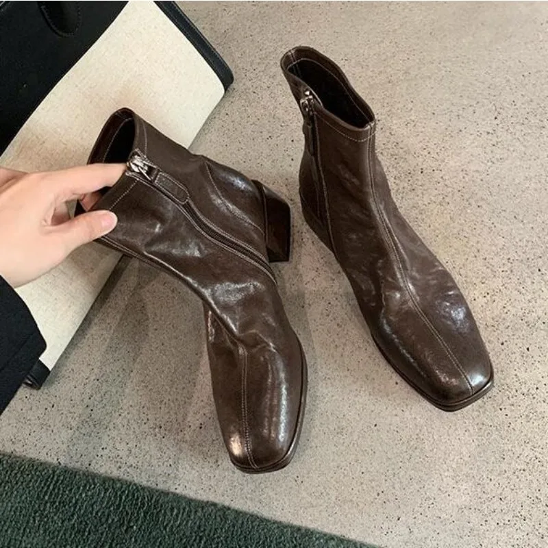 Ethnic Fashion In - New Women's Shoes Designer Heel Ankle