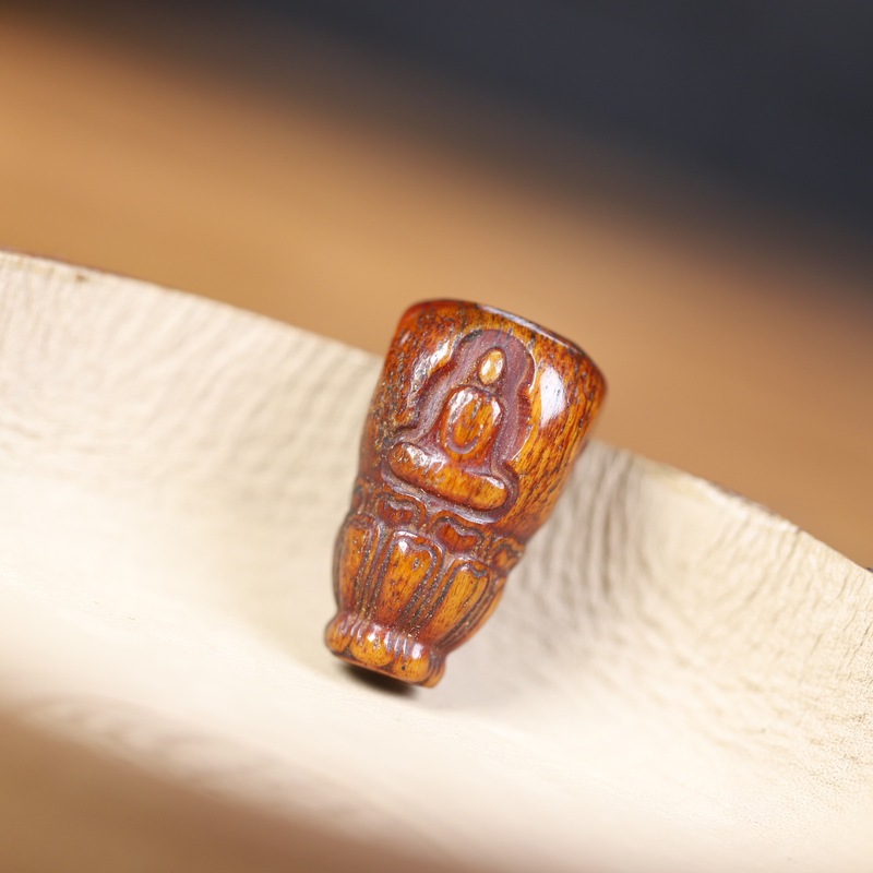 Yak bone faceless Buddha - con - Ethnic Fashion Way 评论和价格