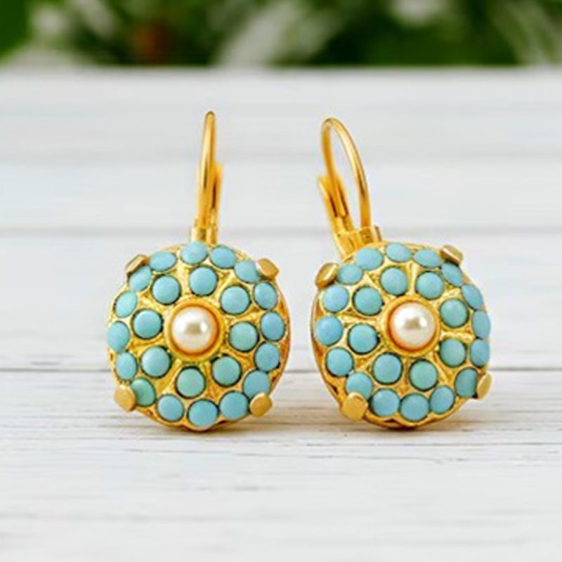 Vintage Inlaid Imitation Pearl - Ethnic Fashion Wear For Women 评论和价格
