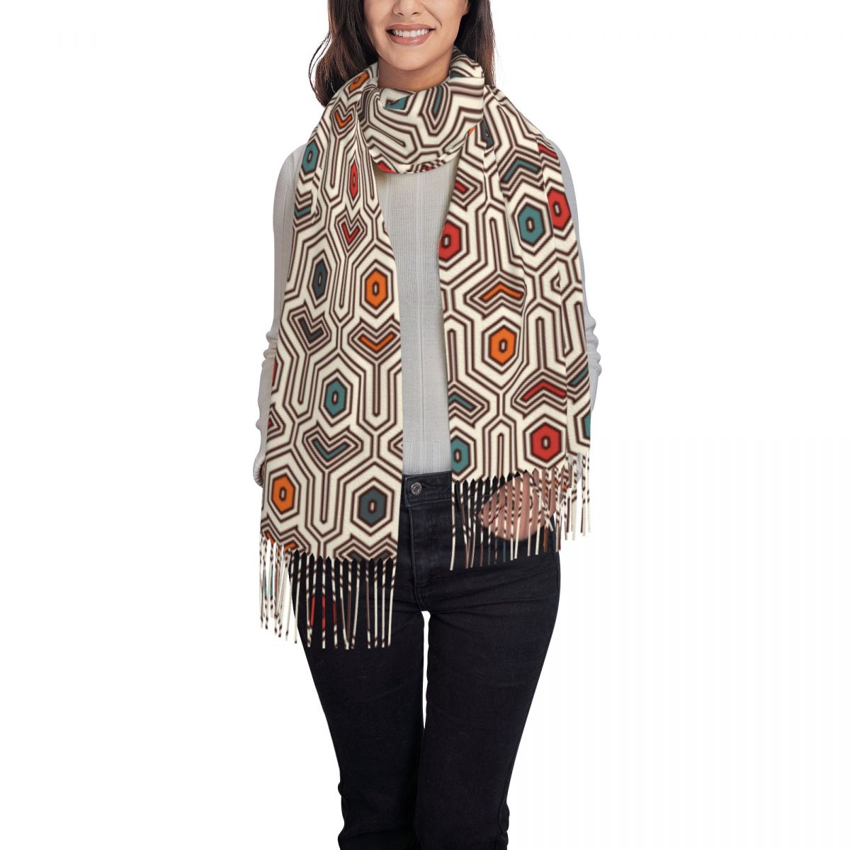 Custom Print Ethnic Geometric  - African Ankara Print 评论和价格