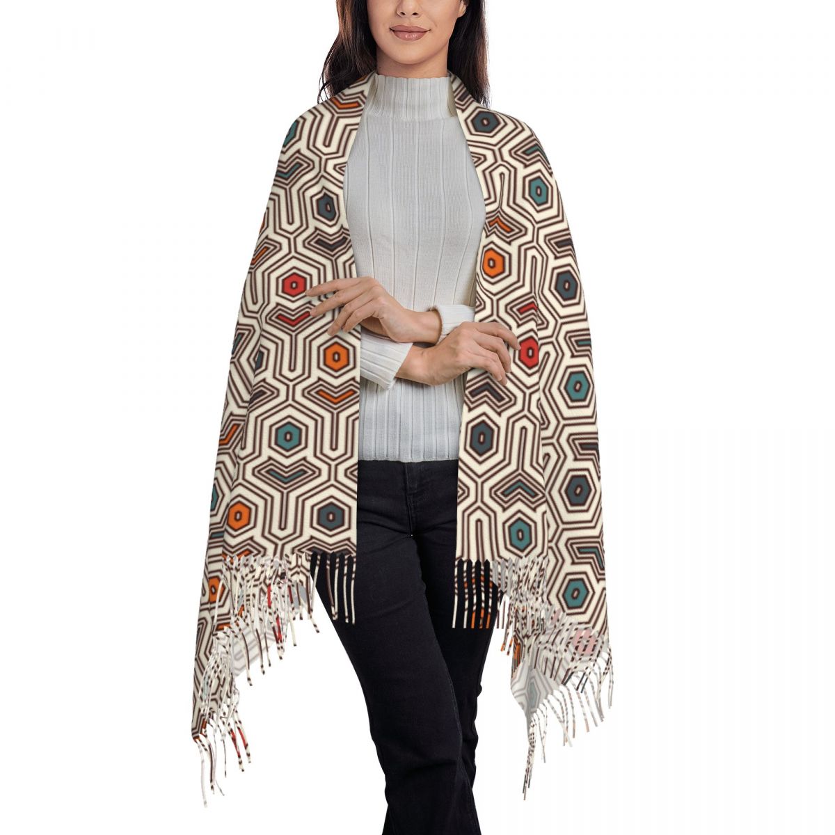 Custom Print Ethnic Geometric  - African Ankara Print 评论和价格