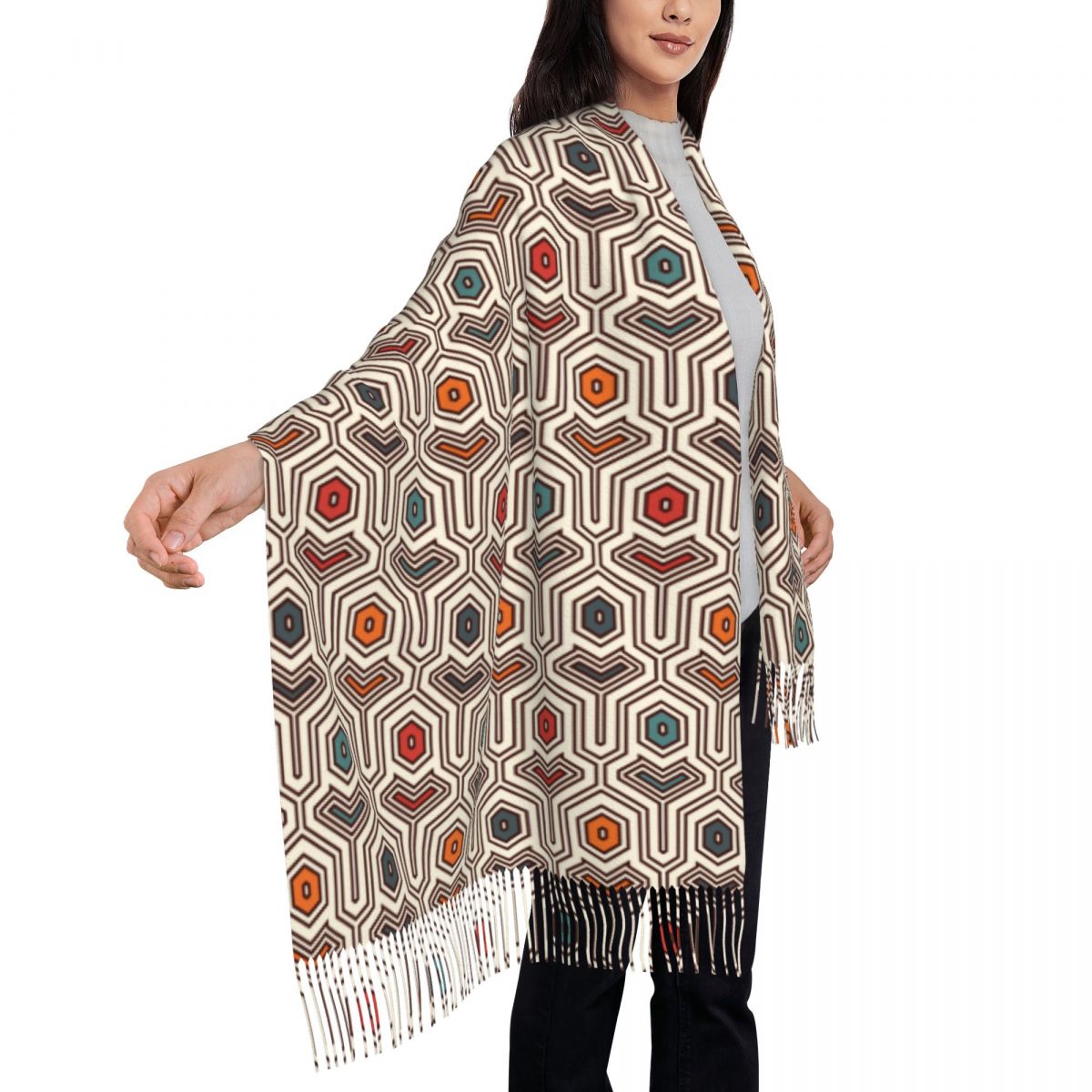 Custom Print Ethnic Geometric  - African Ankara Print 评论和价格