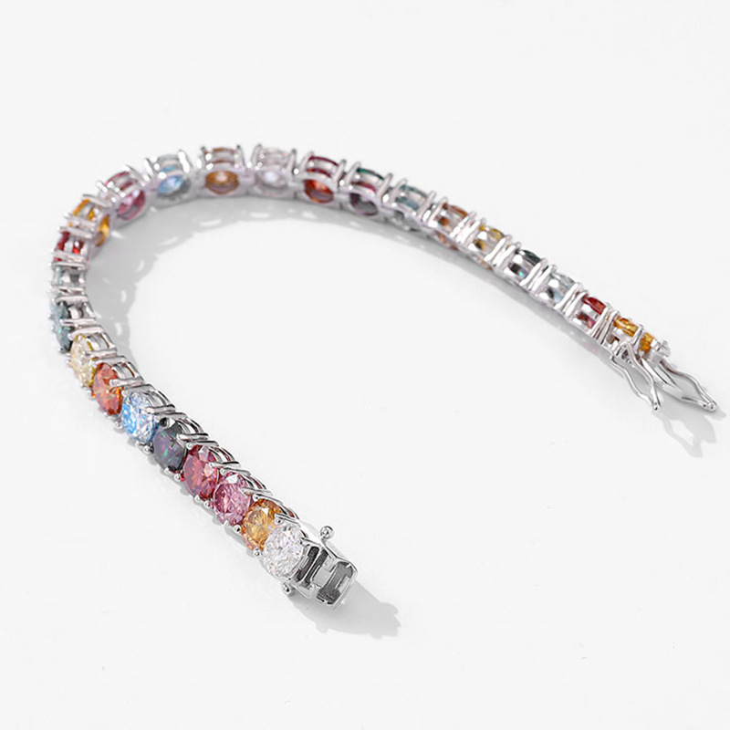 Dopamine color moissanite plat - Ethnic Fashion Wear For Women 评论和价格
