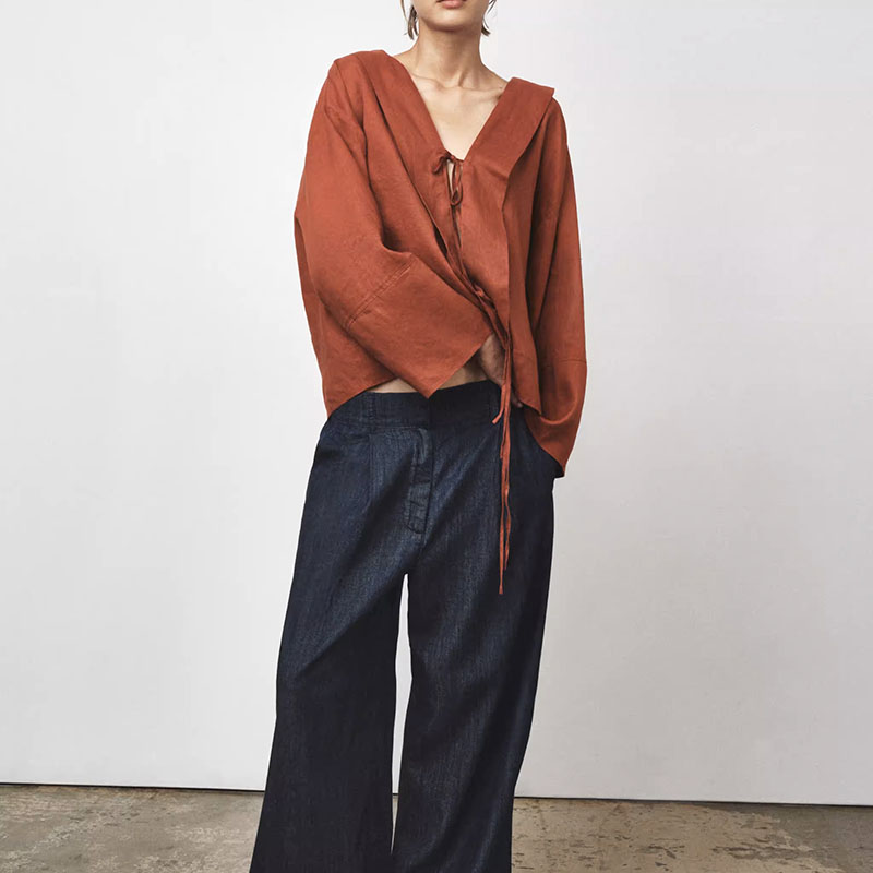 New Arrival Casual Loose V-Nec - Ethnic Fashion Way 评论和价格